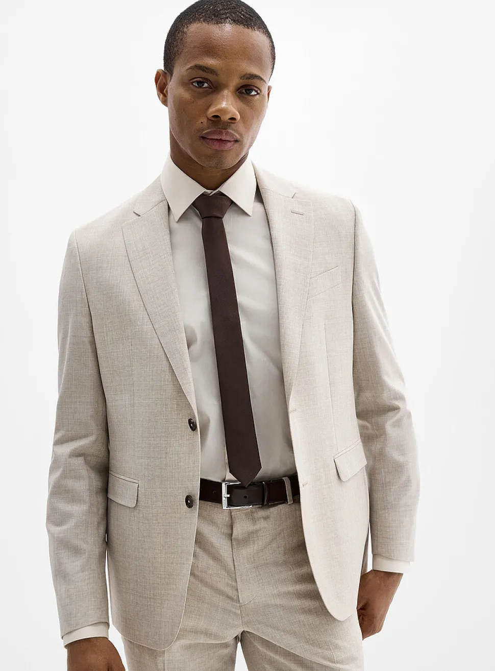 Pure wool suit