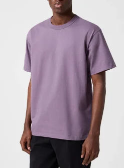 Purple arched logo T-shirt