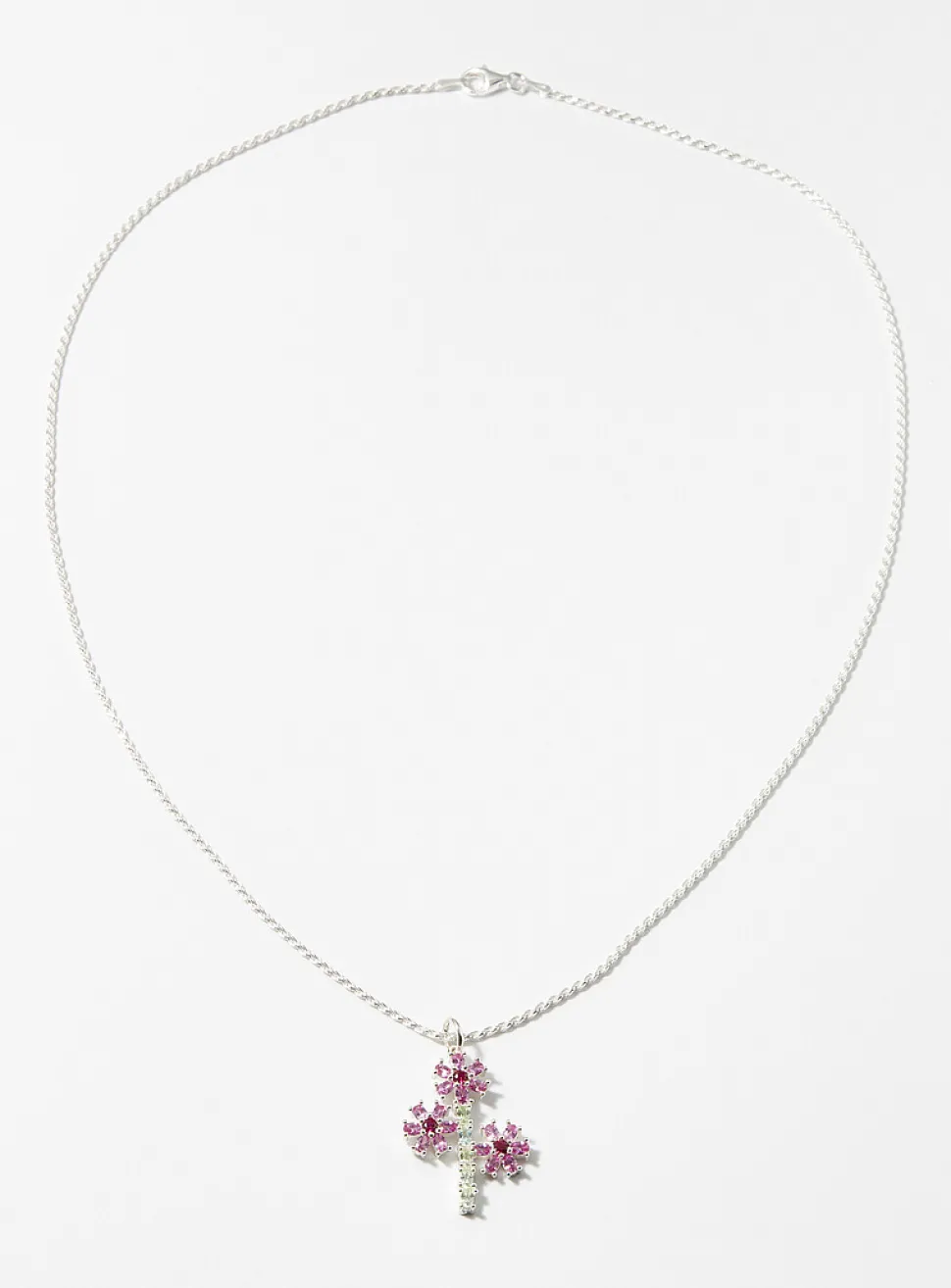 Rambling Rose pendant necklace