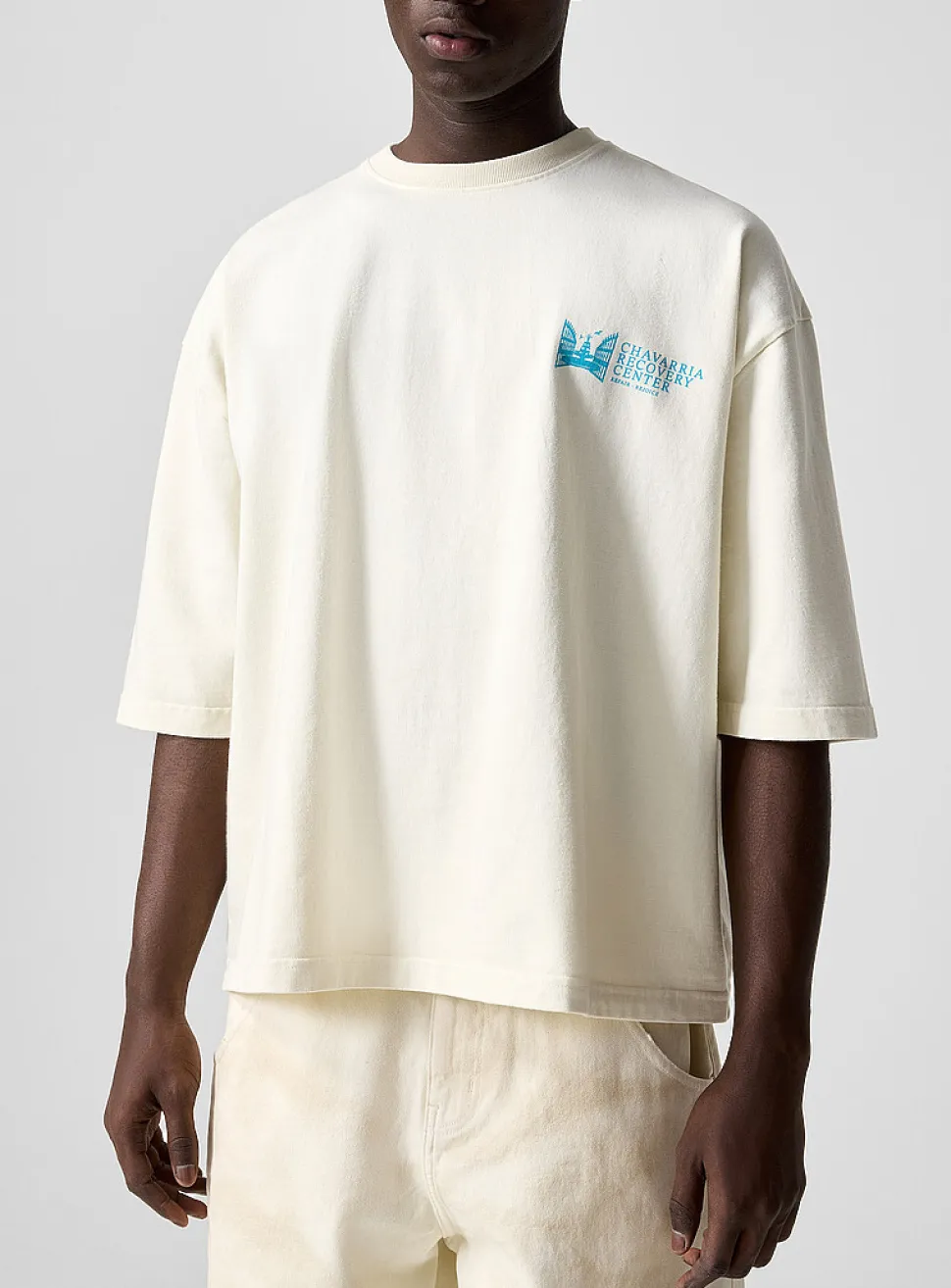 Recovery print boxy T-shirt