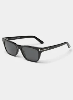Rectangular cat-eye sunglasses