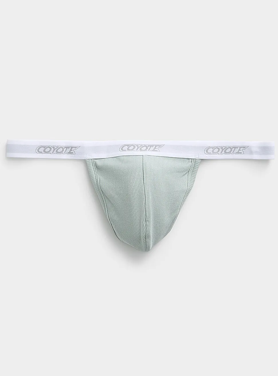 Ribbed thong