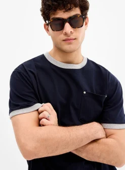Riveted pocket T-shirt