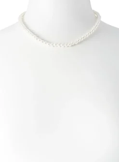 Round pearl necklace
