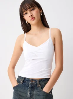 Ruched centre cami