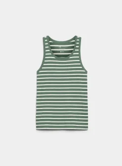 Sailor-stripe tank