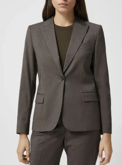 Sasha stretch cool wool fitted blazer
