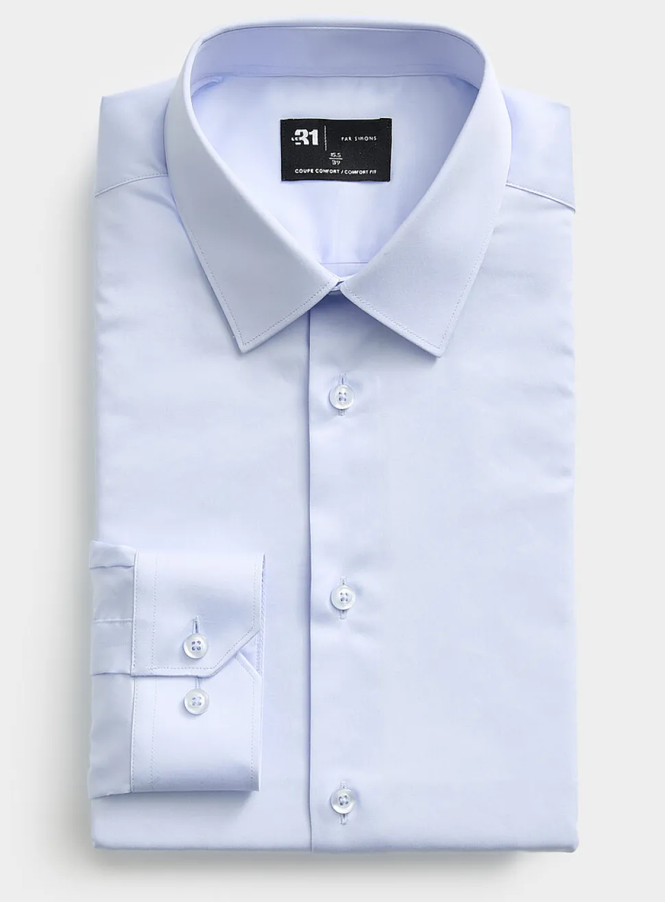 Satiny 100% cotton shirt