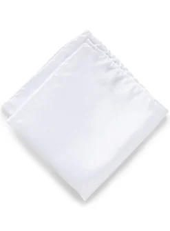 Satiny pocket square