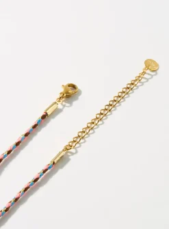 Sea charm cord necklace