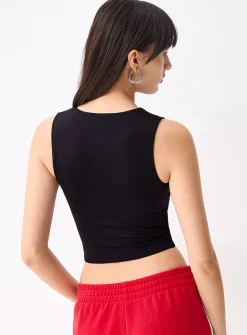 Second skin cropped cami