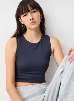 Second skin cropped cami