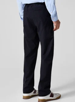 Seersucker check pant