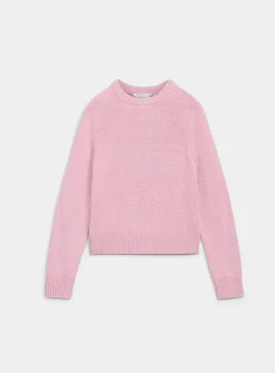 Shaker-rib boxy-fit sweater