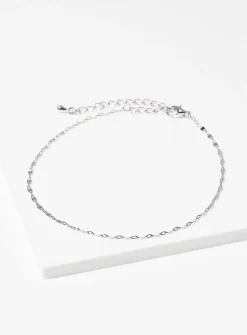 Shimmery ankle chain