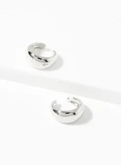 Shimmery ear cuffs