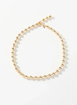 Shiny ball necklace