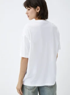 Short-sleeve crew-neck tee