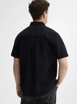 Short-sleeve Oxford shirt