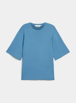 Side slits loose ultra-soft sweater