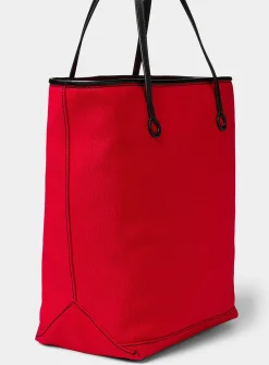 Signature anchor canvas tote bag