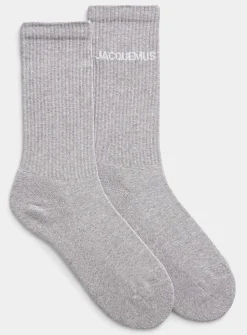 Signature ribbed socks