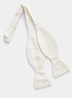 Silk bow tie