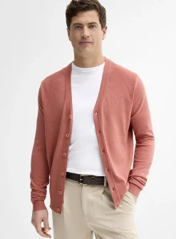 Silky knit cardigan