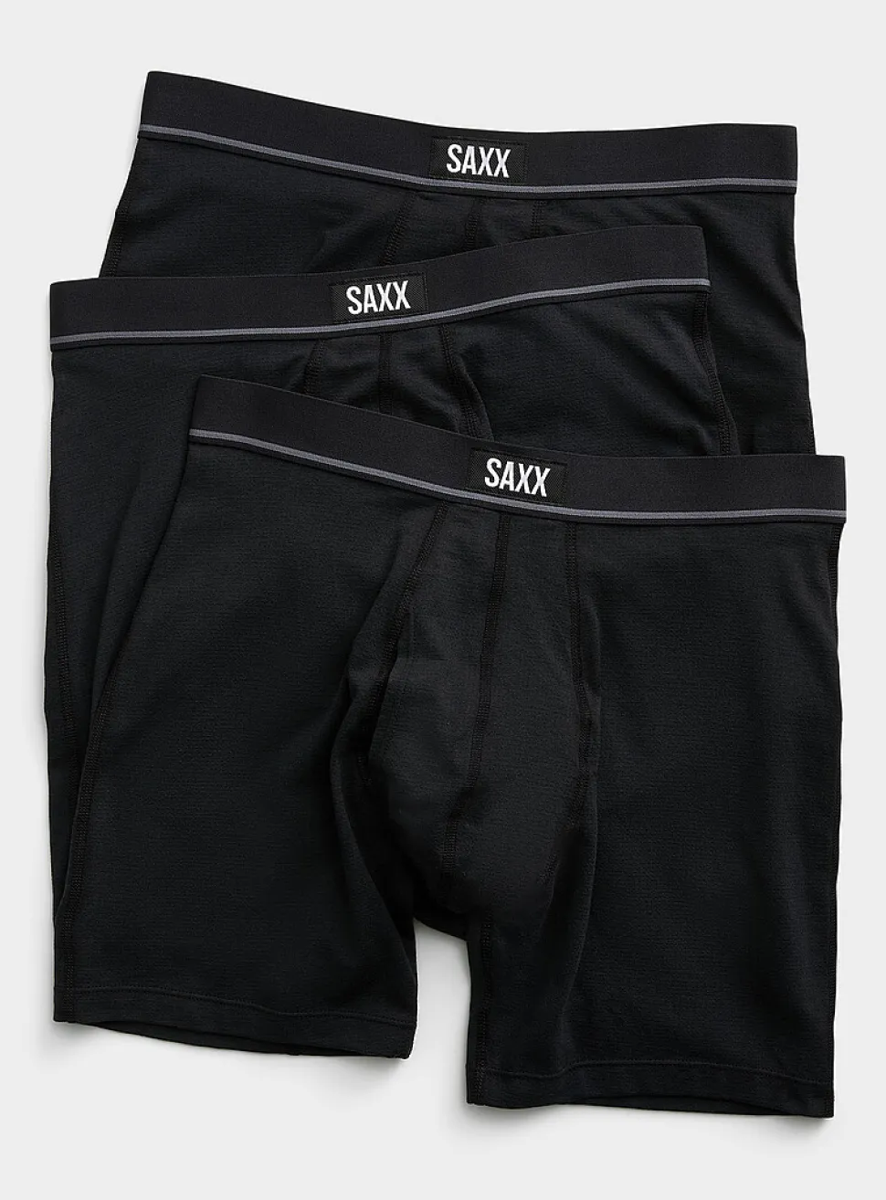 6" single-stripe boxer briefs