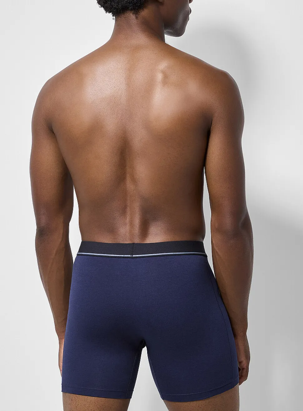 6" single-stripe boxer briefs