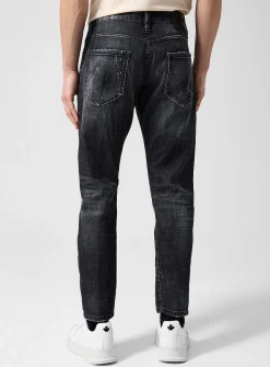 Slim Twist distressed jean