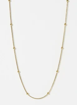 Small metallic bead chain