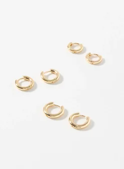 Small simple hoop earrings
