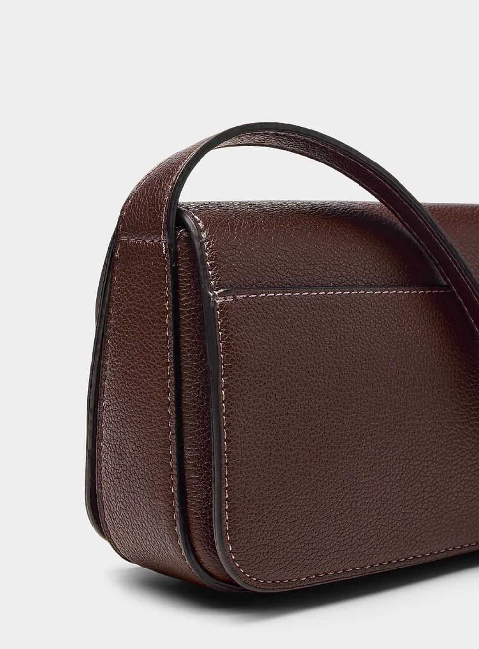 Small textured minimalist crossbody bag
