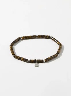Small tiger's eye bead bracelet