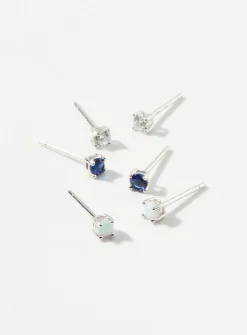 Small-zirconia earrings