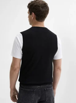 Soft knit vest