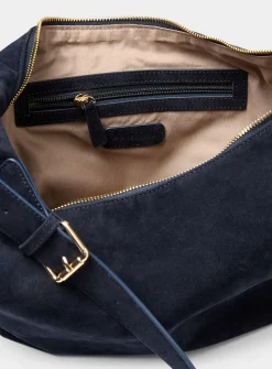 Soft rounded hobo bag