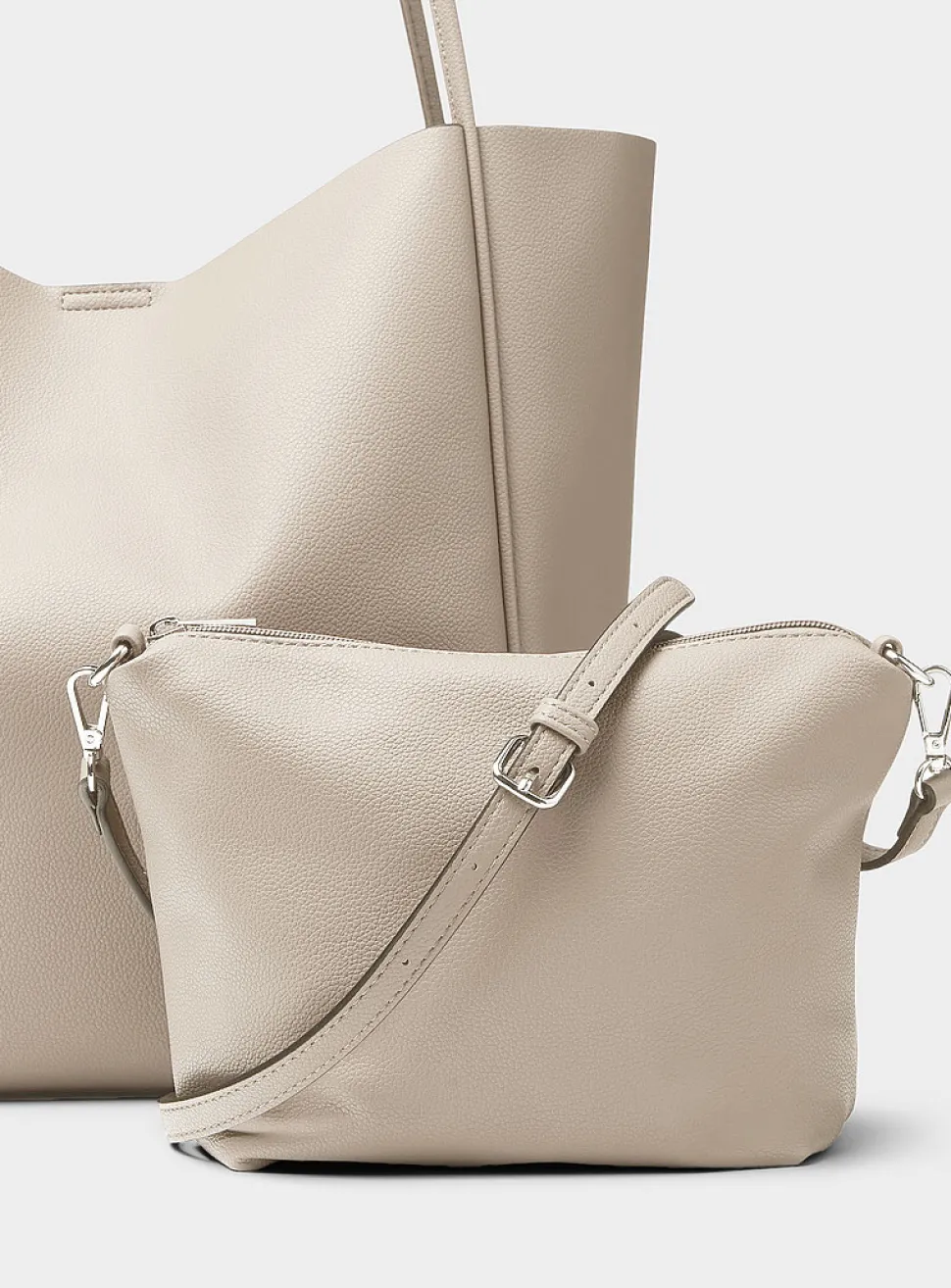 Soft square tote bag