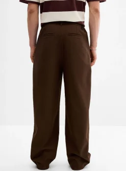 Soft twill wide pant