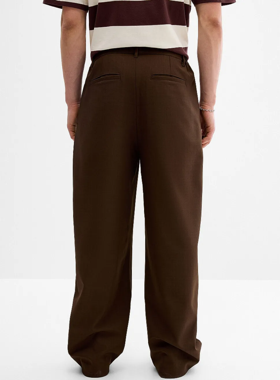 Soft twill wide pant
