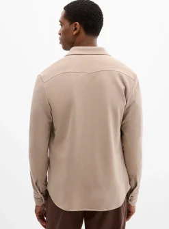 Soft western overshirt