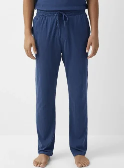 Solid brushed finish pyjama pant