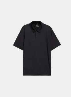 Solid colour golf polo