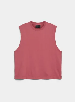 Solid muscle tee