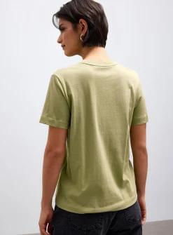 Solid organic cotton T-shirt