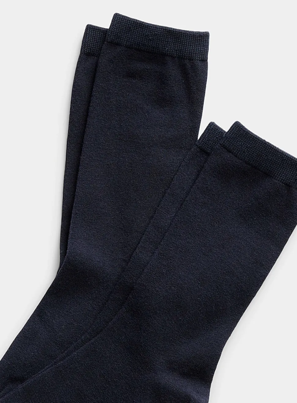 Solid stretch socks
