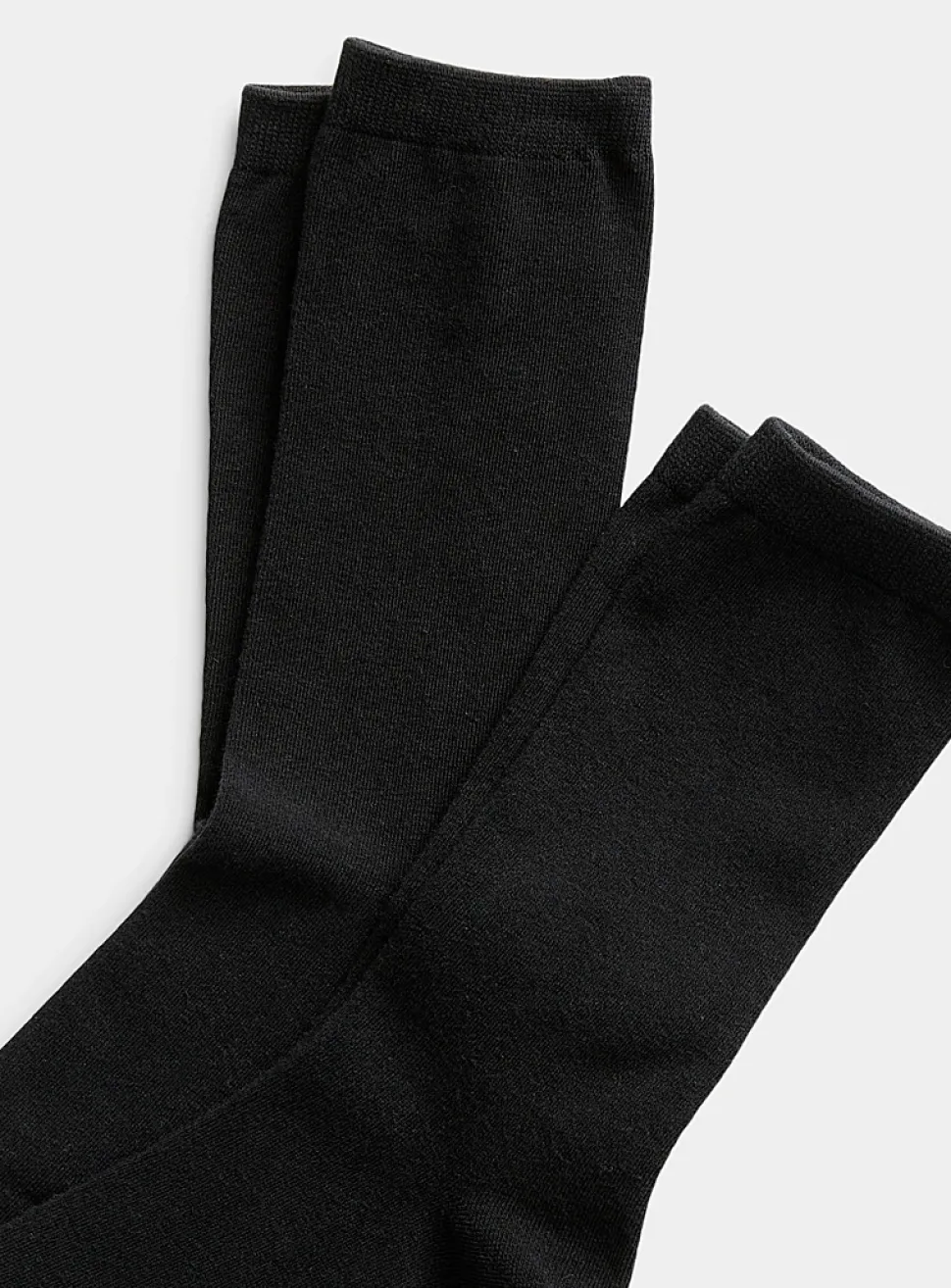 Solid stretch socks