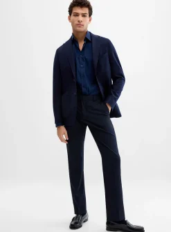 Solid twill comfort pant