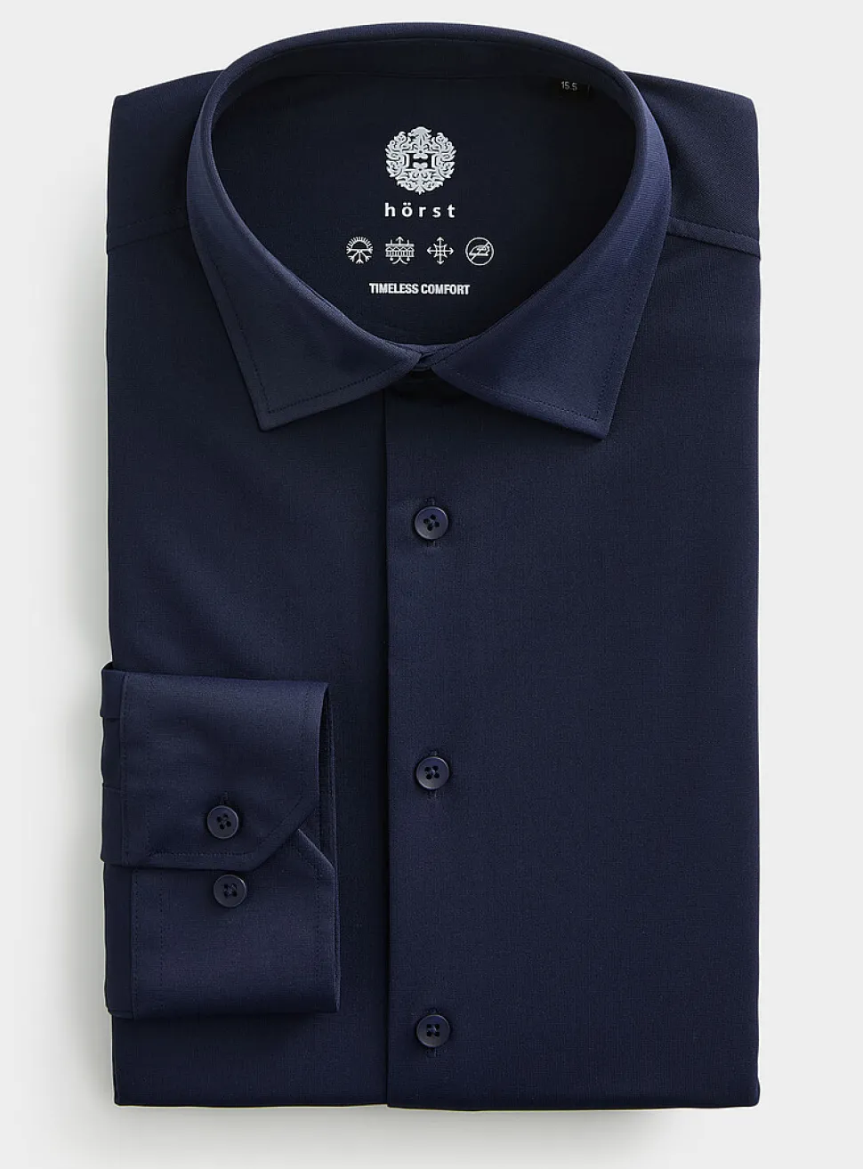 Solid ultra-stretch shirt